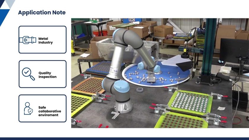Flexible Feeding System for quality inspection and palletizing process
